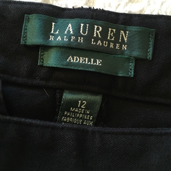 Ralph Lauren “Adele” style cotton pants. 95% Cotton, 5% Elastane - Picture 2 of 3